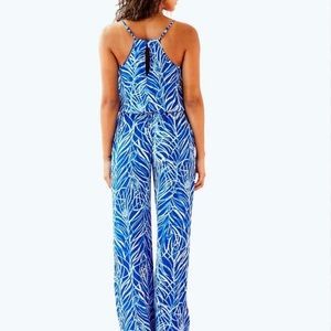 Lilly Pulitzer Dusk jumpsuit in twilight blue
